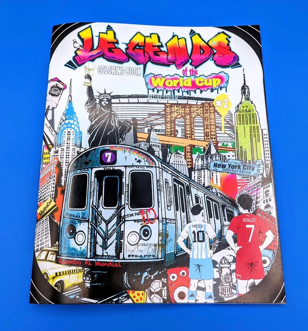 Legends World Cup Coloring Book