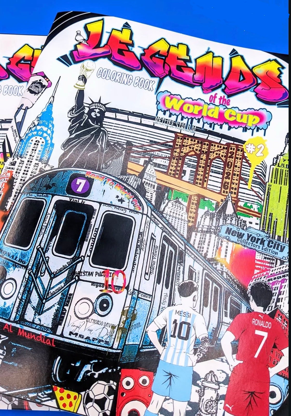 Legends World Cup Coloring Book